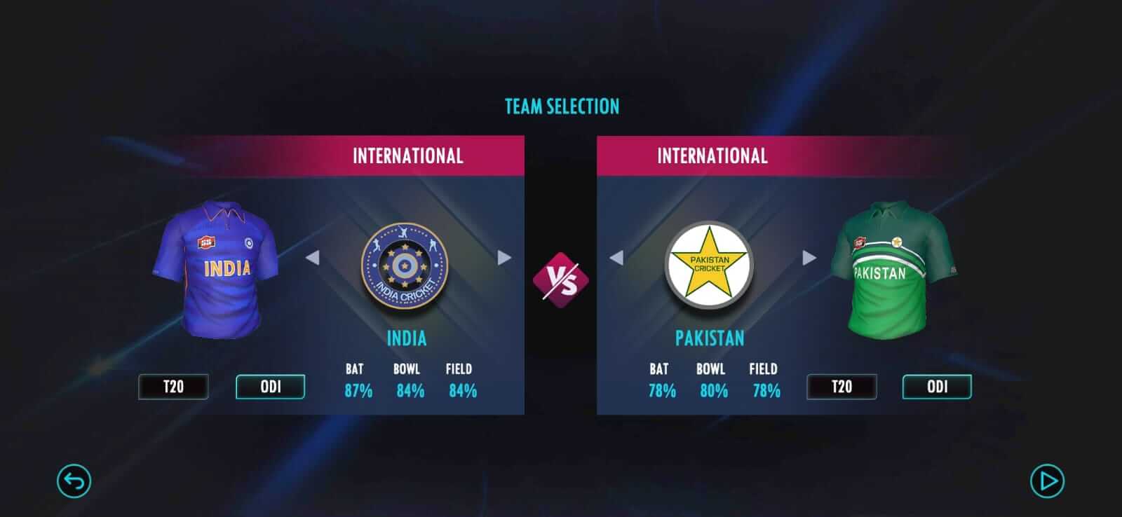 Screenshot Real Cricket 22 APK XAPK Terbaru