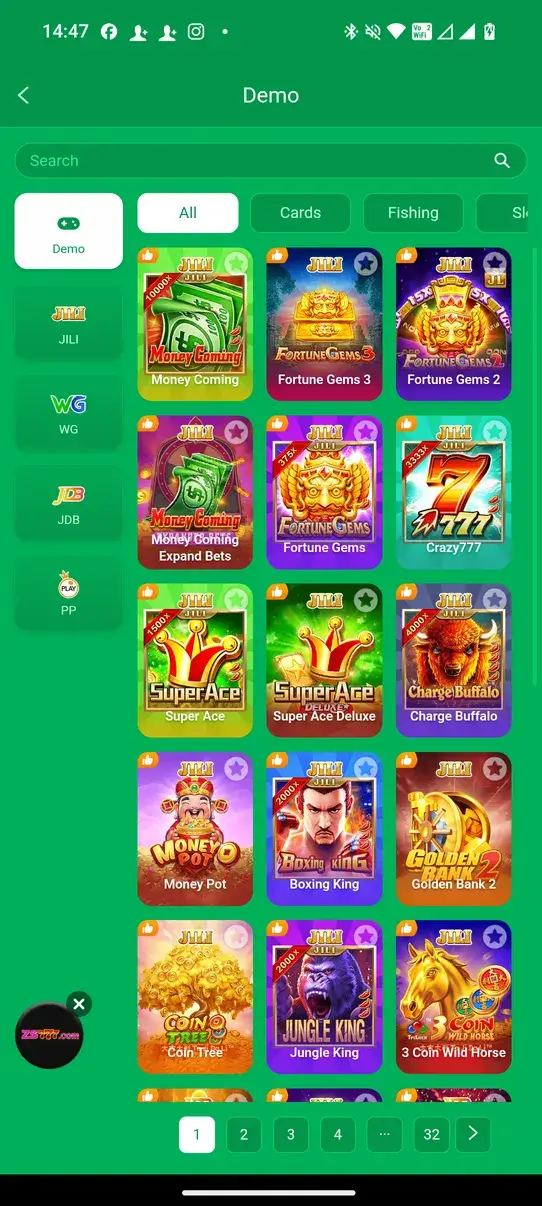 Screenshot TD777 APK Download Versi 1.1.22