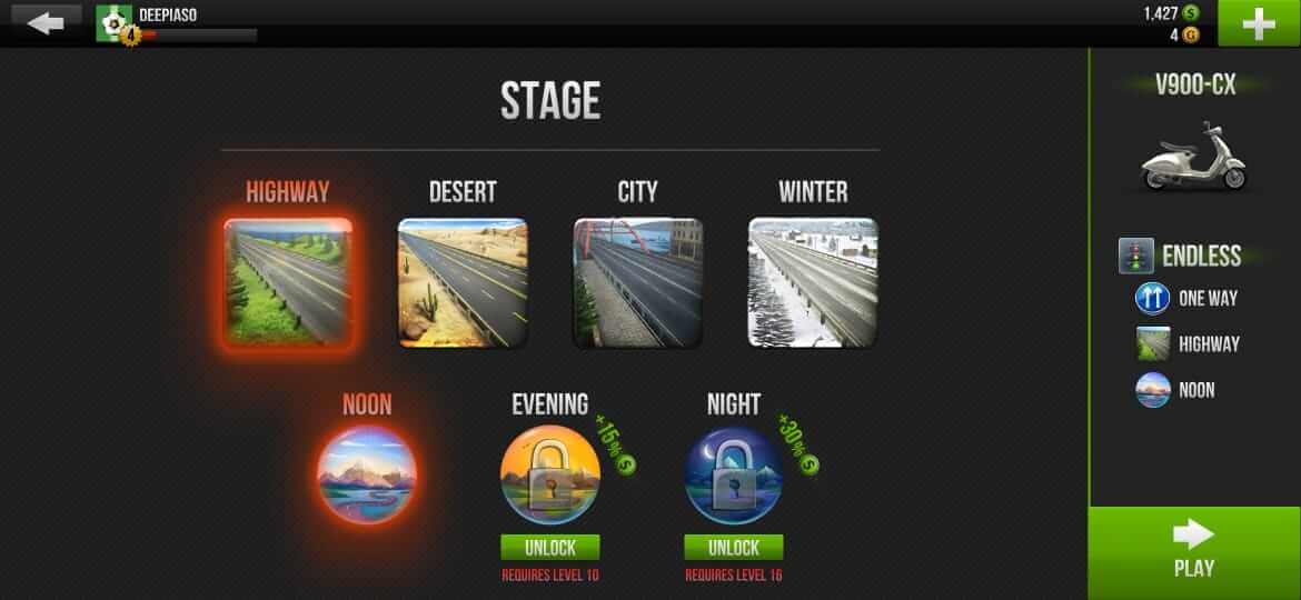 Screenshot Traffic Rider APK v2.11