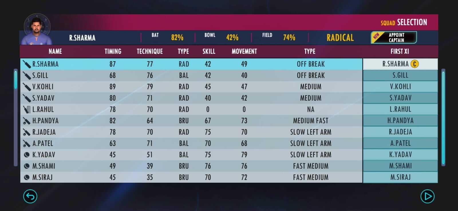 Screenshot Real Cricket 22 APK XAPK Terbaru