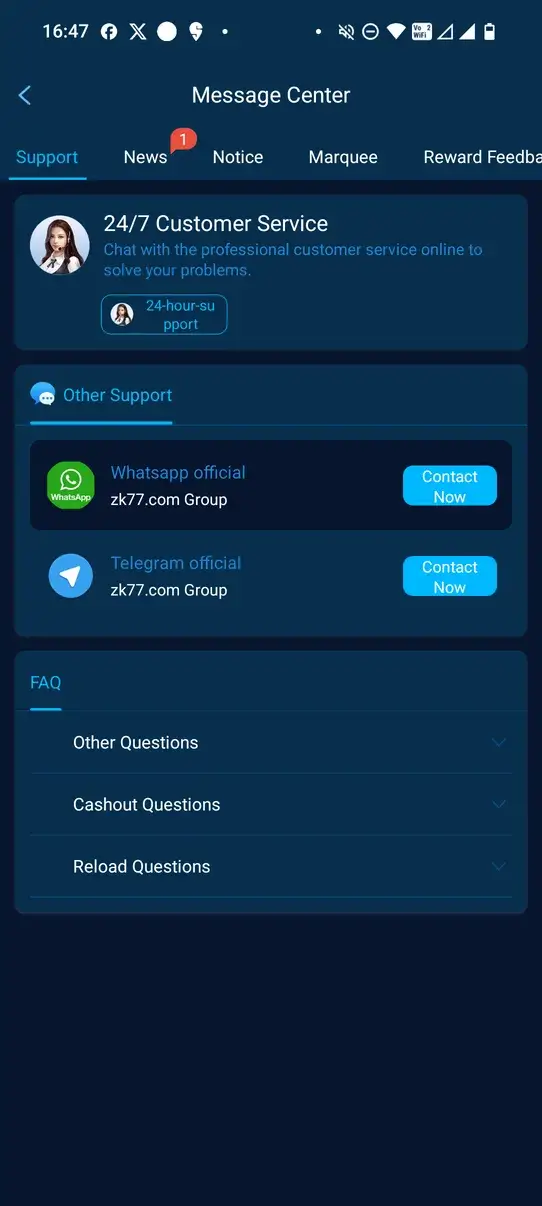 Screenshot ZK77 APK v1.2.1 untuk Android