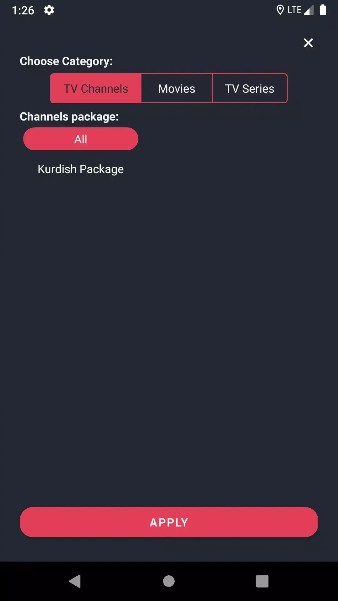 Screenshot MyTV+ APK v3.15.1