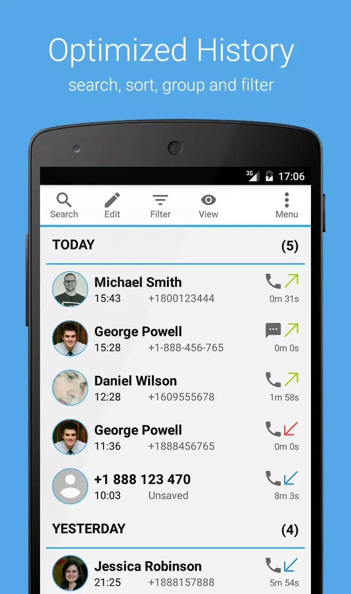 Screenshot Call Log Monitor APK