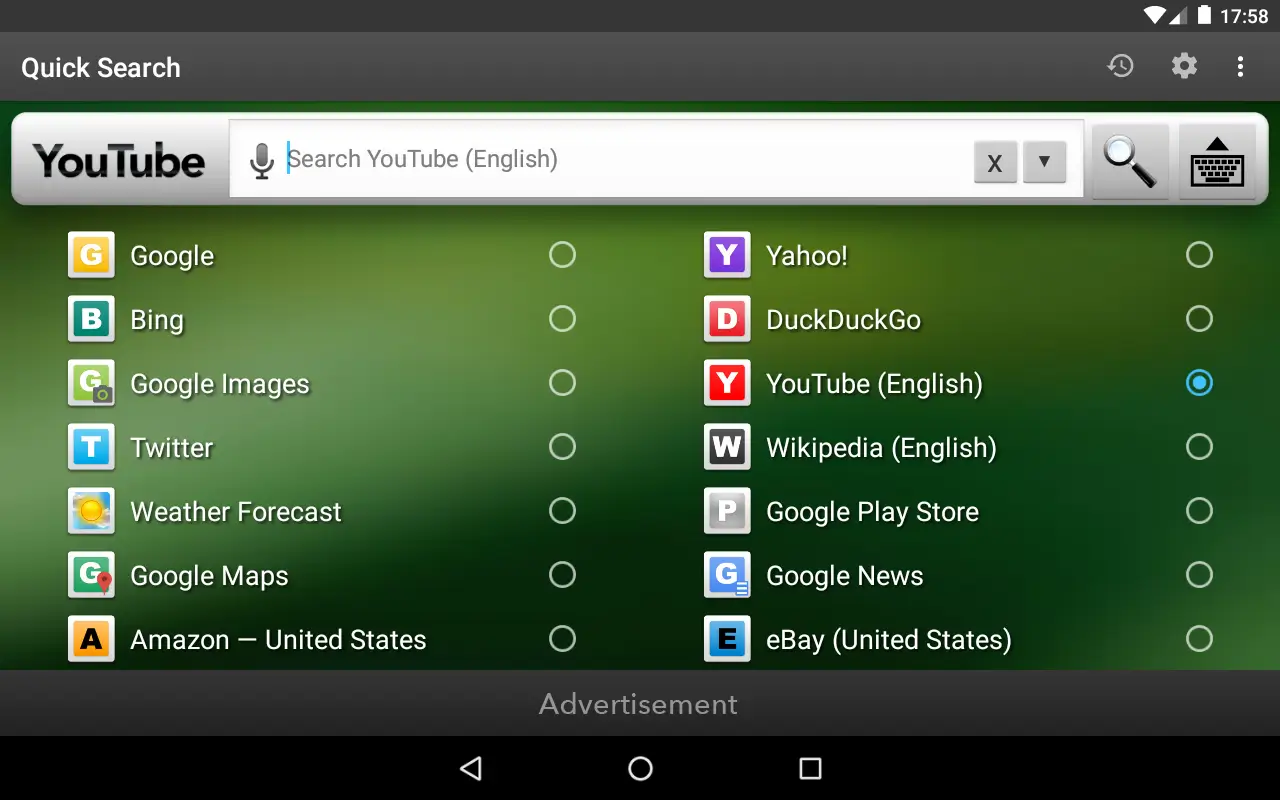 Screenshot Quick Search Widget APK 6.1