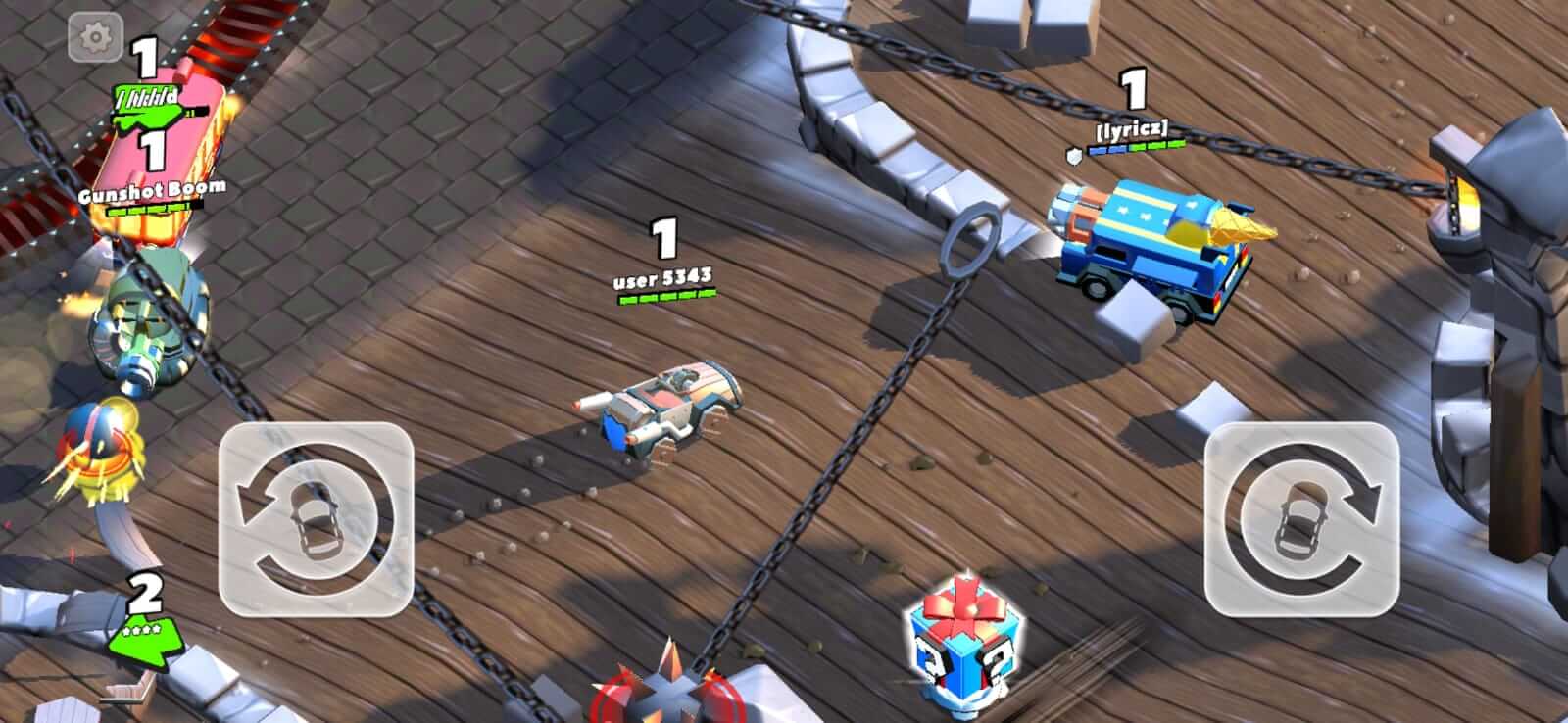 Screenshot Crash Of Cars APK: Balapan Aksi Multiplayer Seru