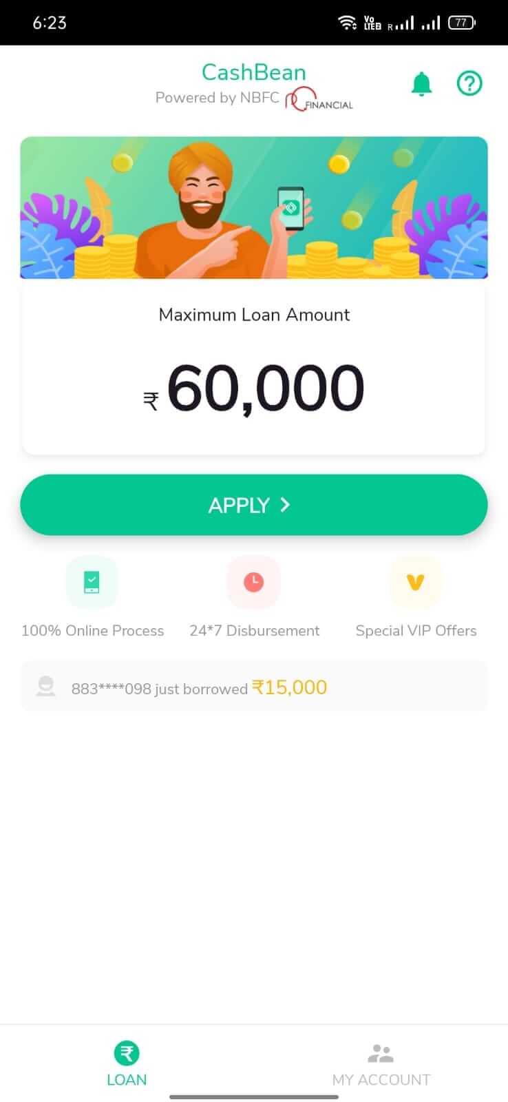 Screenshot CashBean APK Download untuk Android