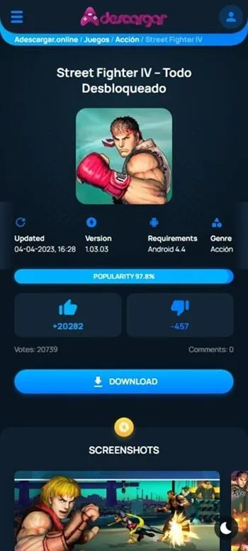 Screenshot Adescare Online APK 4.7