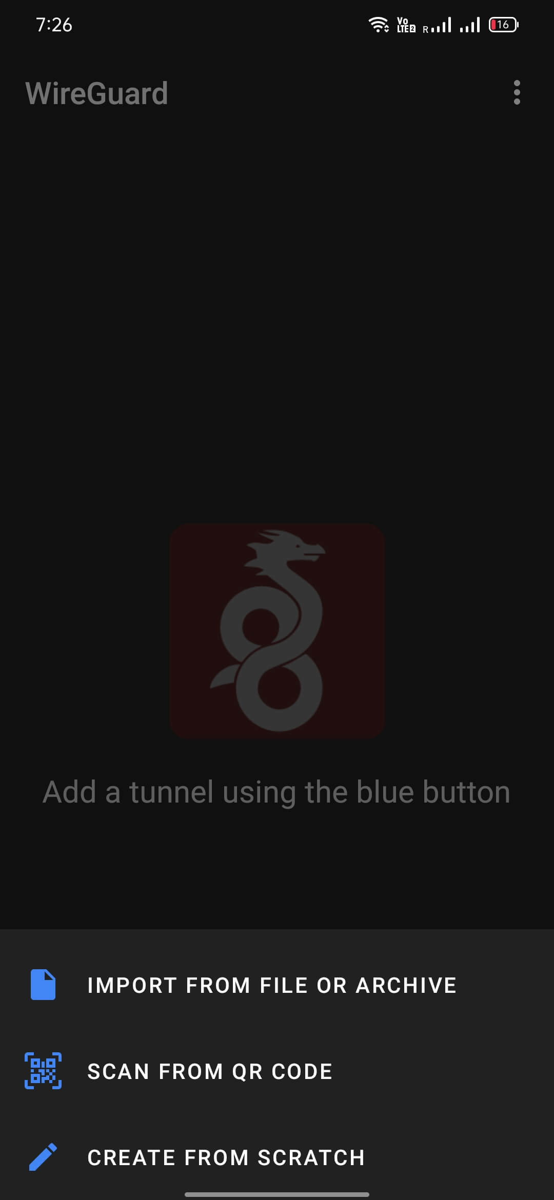 Screenshot WireGuard APK