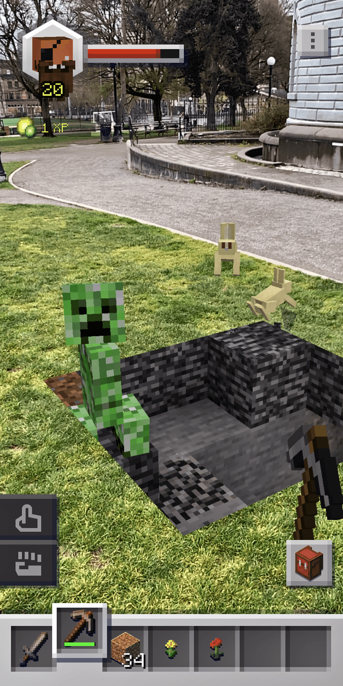 Screenshot Minecraft Earth APK v0.33.0