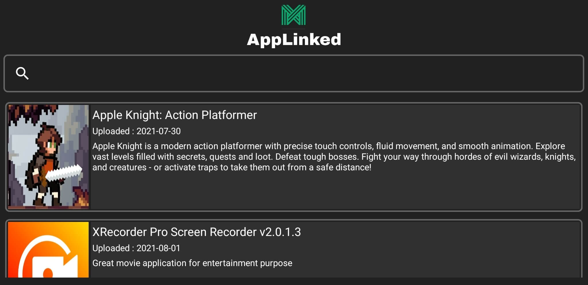 Screenshot AppLinked APK 2.0.3