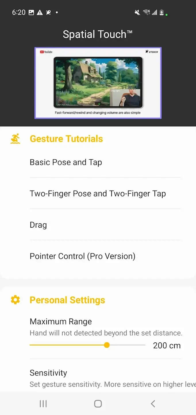 Screenshot Spatial Touch APK v1.1.18