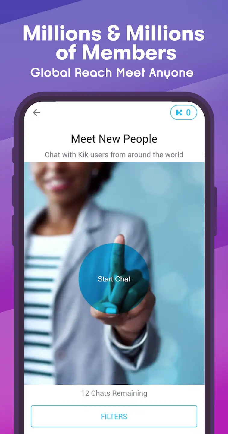 Screenshot Kik APK v17.11.3.34339