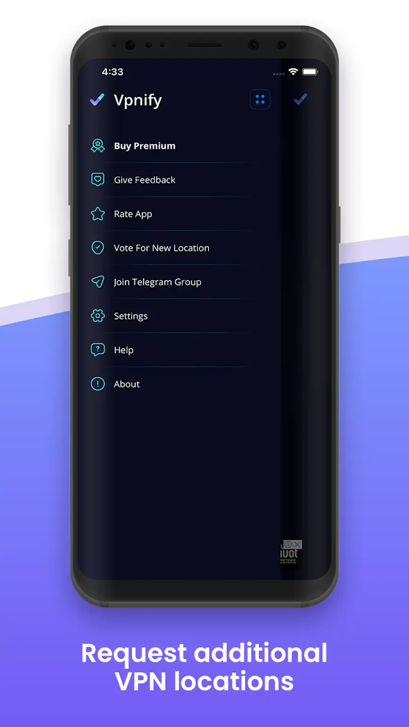 Screenshot VPNify APK v2.2.9