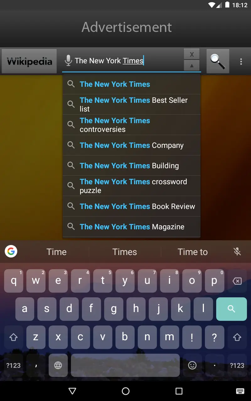 Screenshot Quick Search Widget APK 6.1