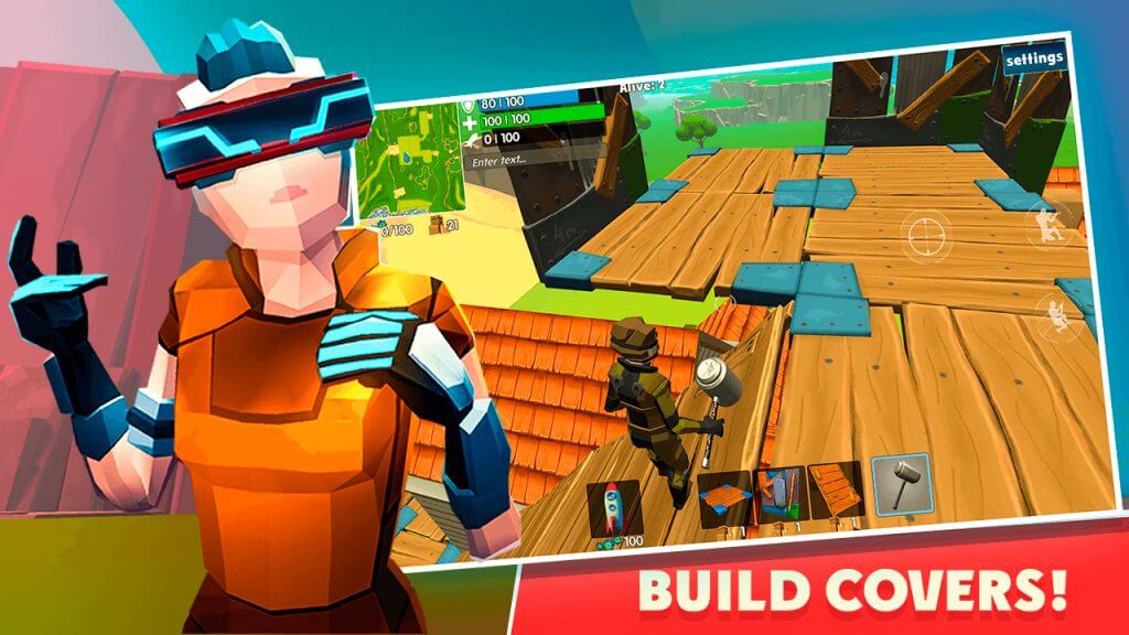 Screenshot Rocket Royale APK