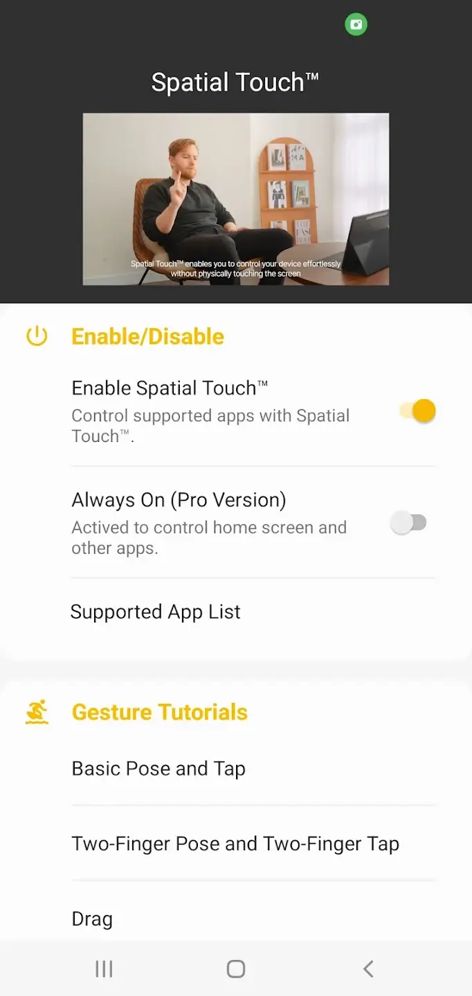 Screenshot Spatial Touch APK v1.1.18