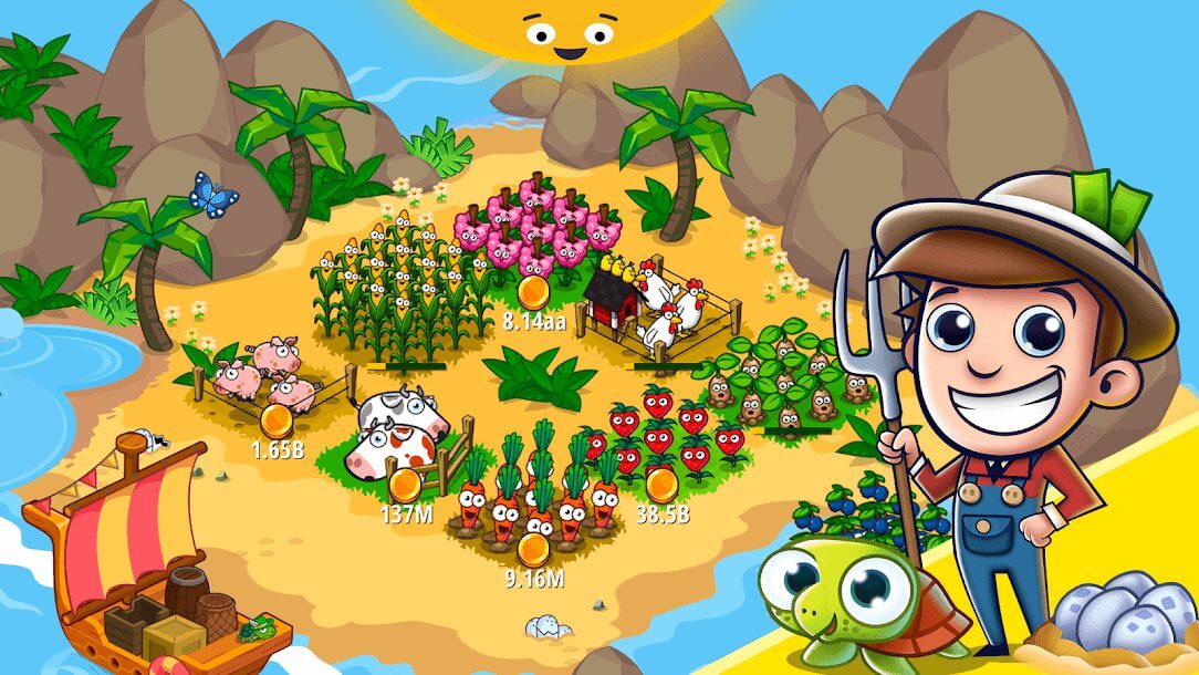 Screenshot Idle Farming Empire APK v1.46.22