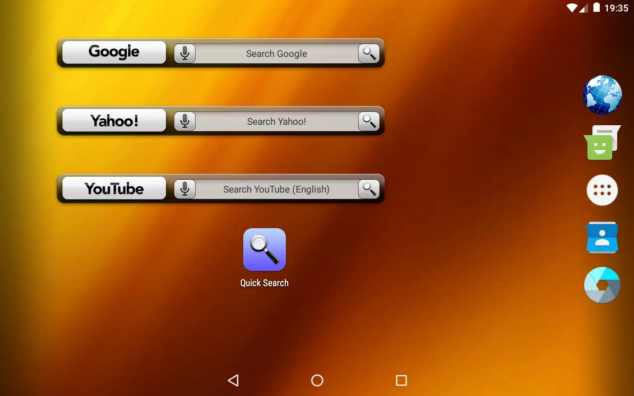 Screenshot Quick Search Widget APK 6.1