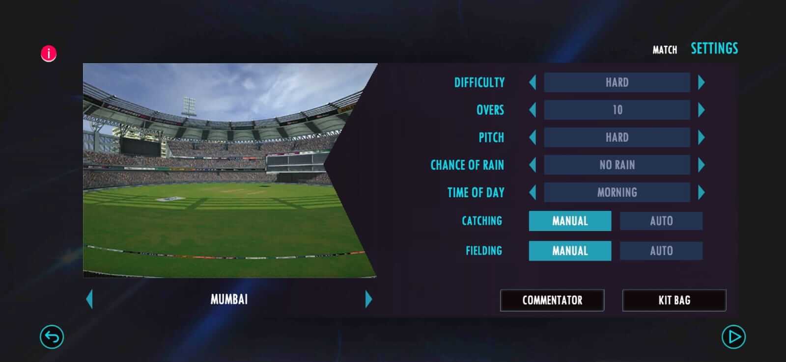 Screenshot Real Cricket 22 APK XAPK Terbaru