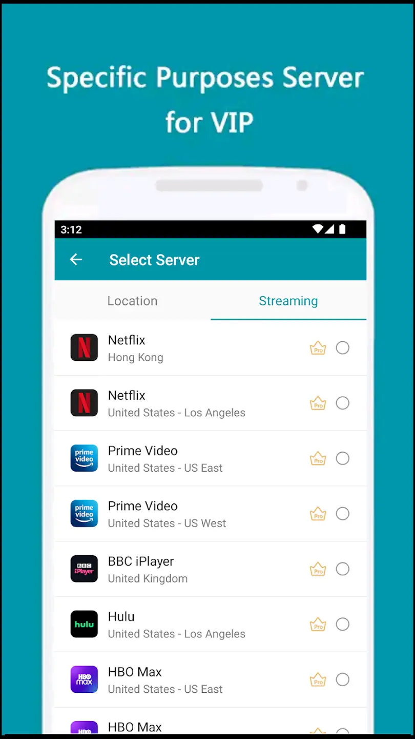 Screenshot Thunder VPN APK 5.4.1
